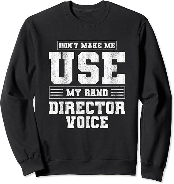 Lass mich nicht meinen Band Director Voice Music Dirigent benutzen